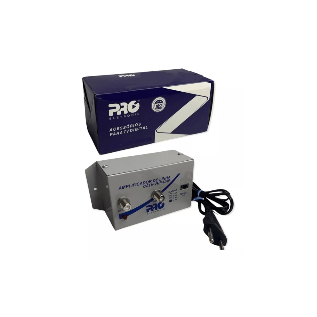 Amplificador de Linha 30db Pqal-3000 Proeletronic