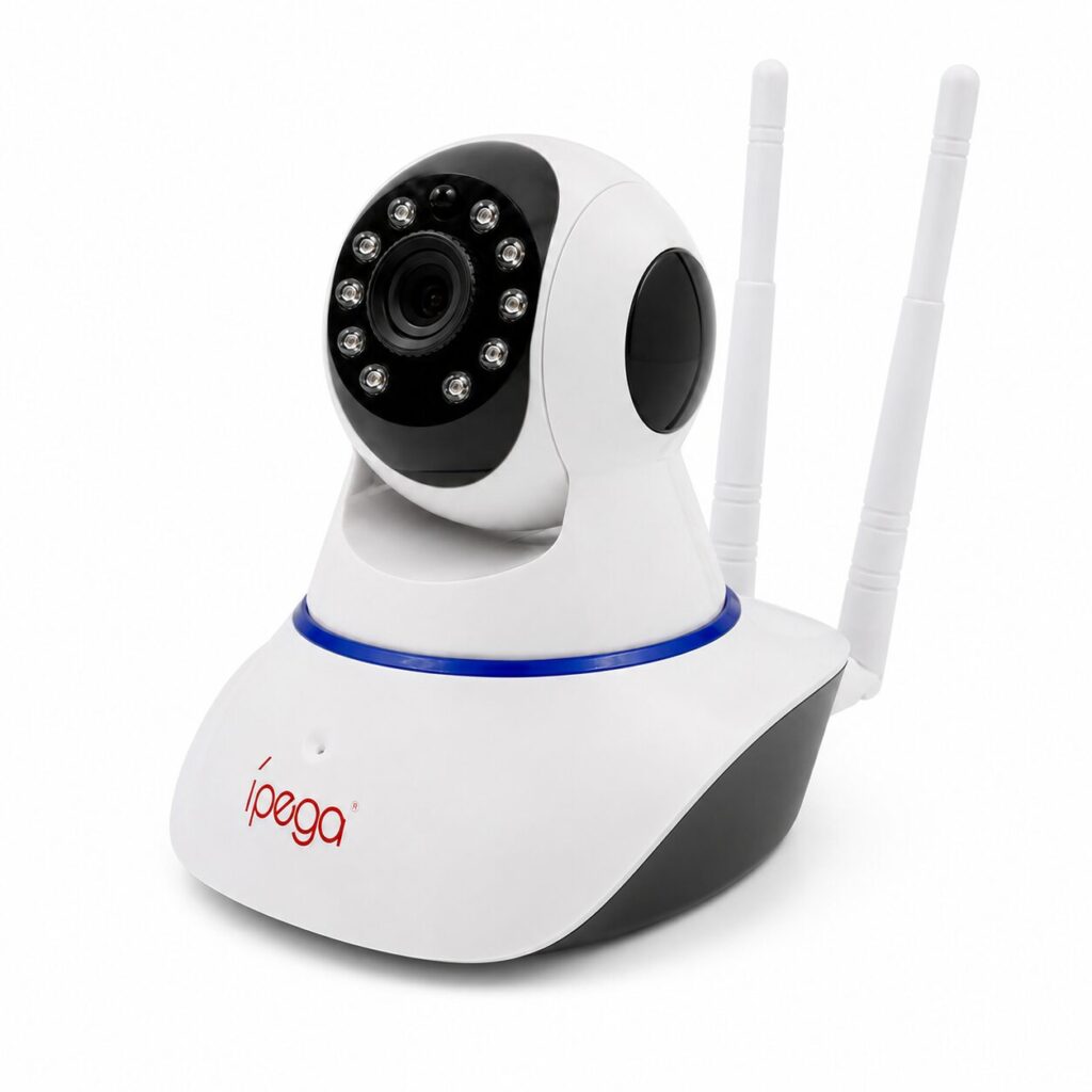 Câmera IP Wi-Fi Ipega 2 Antenas com Visão Noturna
