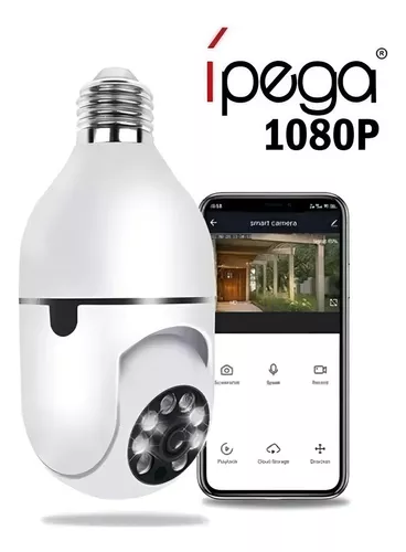Câmera Segurança Ip Ípega KP CA 187 Lâmpada 1080p