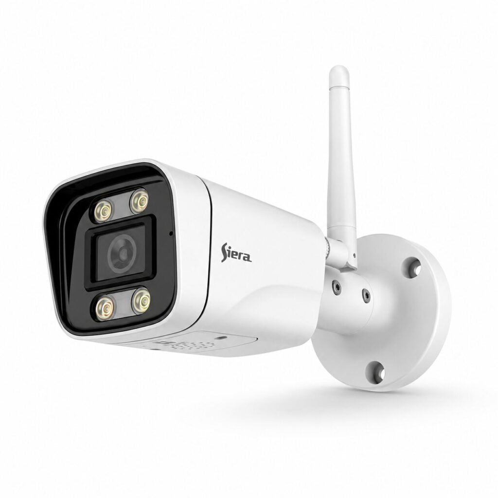 Câmera Bullet IP Wi-Fi Siera IPL 2820IP-W IA 2MPX