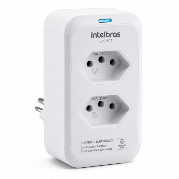 Protetor Contra Surtos Elétricos Intelbras EPS 302 – 10A Bivolt